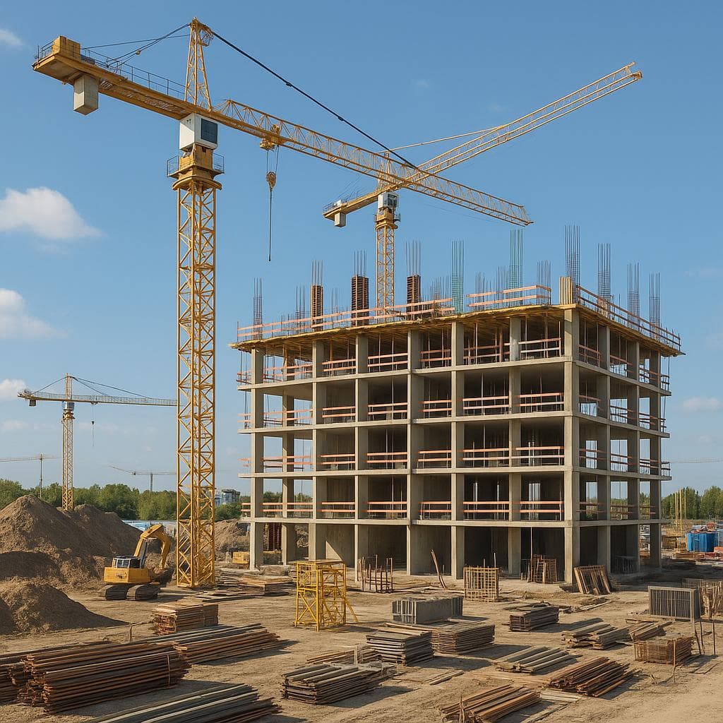 Construction banner